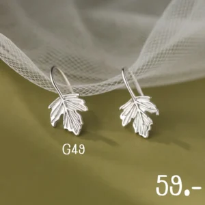 ต่างหูเกี่ยวใบเมเปิ้ล (G49 )