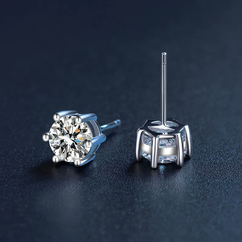 ต่างหูเพชร High Carbon Diamond Earrings (IC001-IC010)