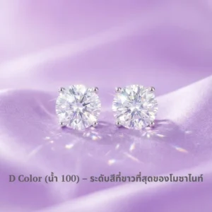 ต่างหูเพชร Moissanite Diamond Earrings (IM001-IM006/IM012)