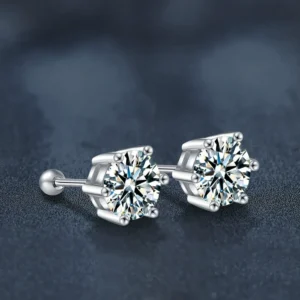 ต่างหูเพชรจิว High Carbon Diamond Earrings (IC016-IC019)